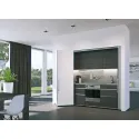 Wooden folding sliding doors, HAWA Folding Concepta 25, set, hinges with soft closing mechanism