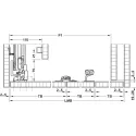 SDS HAWA FOLDING CONCEPTA 25kg H1851-2600mm, medinėms dviguboms sulankstomoms durims