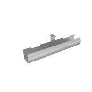 Lovys laidams 650x100x100mm, pilka