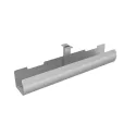Cable tray, L650mm, 100x100mm, silver