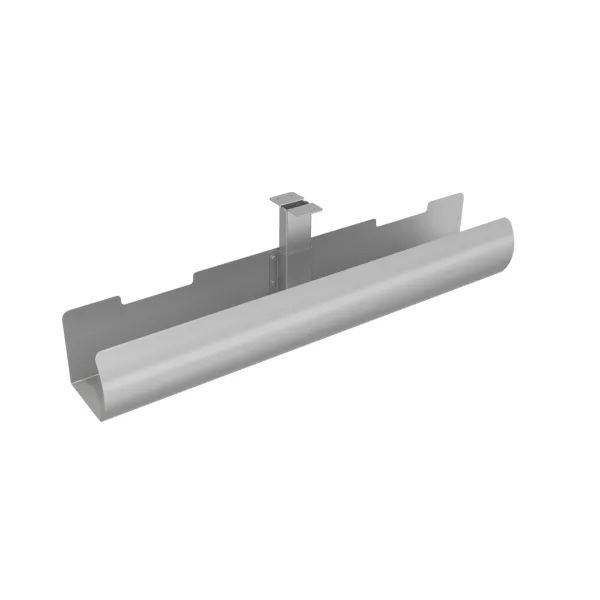 Cable tray, L650mm, 100x100mm, silver