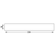 Juosta magnetinė įrankiams 30x220mm,