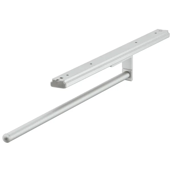 Towel rail, with extension runner