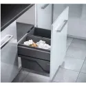Two compartment waste bin, Hailo Cargo