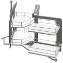 Pull out and turn for corner cabinets, Häfele