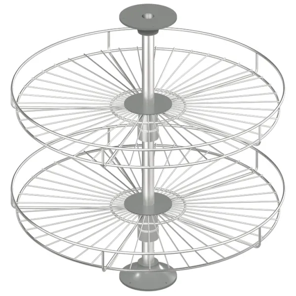 Full circle carousel fitting, Häfele, for corner cabinets, with baskets