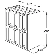 Scoop block, Plastic