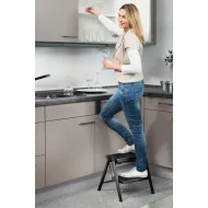 Step stool, Hailo Stepfix, steel