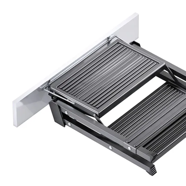 Plinth bracket, Steel, for hooking into Hailo Step-Fix step stool