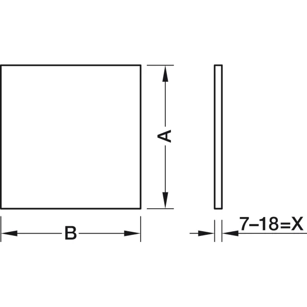 Drawer Side Runner System, Häfele Matrix Box Single (white)