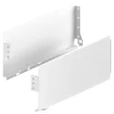Stalčių šonai MX BOX SINGLE H150mm, L500mm, balta