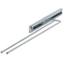 Towel rail, Steel/plastic, with extension runners