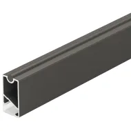 Wardrobe rail, Häfele Dresscode profile 5104 for LED strip lights 8mm