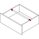 Cross railing holder, Häfele Matrix Box Slim A (anthracite)