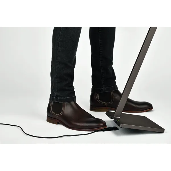 Reading luminaire Roxxane Leggera 101, battery powered with gesture control, white, 2700K