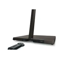 Reading luminaire Roxxane Leggera 52, battery powered with gesture control, gray 2700K