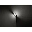Wall luminaire WINGLET CL, set of 3 pcs, black, 2700K with charging station