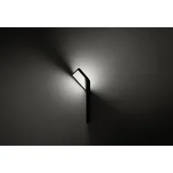 Wall luminaire WINGLET CL, set of 3 pcs, black, 2700K with charging station