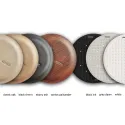 Pendant light, Nimbus Lighting Pad Lounge Vario, acoustic pad, black ink, black cherry