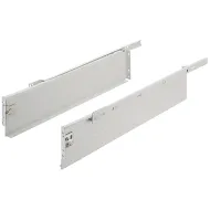 Drawer side runner system, single-walled, Häfele Matrix Box Single A25, single extension, H118mm