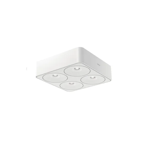 Šviestuvas Q Four Connect ON 40° su prisukamu tvirtinimu 15W 24V matinis juodas