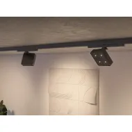 Ceiling light, Q Four Connect TT 40° for Eutrac track system 17, 5W 230V MW matt white, multi-white