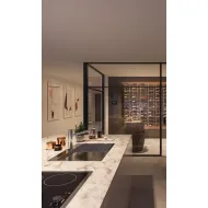 Šviestuvas Q Four Connect IN 80° įleidžiamas 15W 24V MW matinis balta