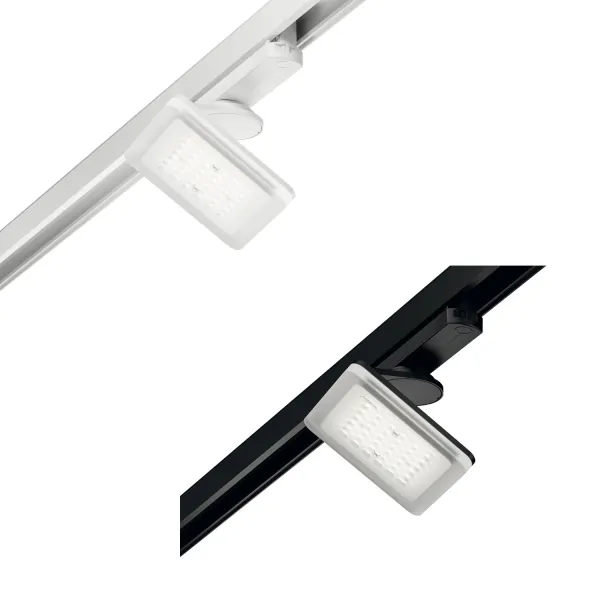 Ceiling light, LED MODUL Q36 TT for Eutrac track system, 8.7W 230V, black, multi-white