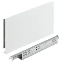 Stalčių šonai Matrix Box Slim A Synchro, H175mm, L450mm, 30kg, švelnaus uždarymo, balta