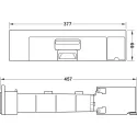 Kitchen vacuum for plinths, Slimline, Sweepovac