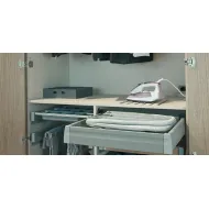 Ironing board, installation in drawer