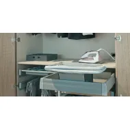 Ironing board, installation in drawer