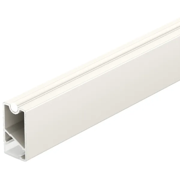 Wardrobe rail, Häfele Dresscode profile 5104 for LED strip lights 8mm