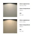 Architectural LED POLAR for under cabinet 24V/5W aluminum warm white 3000K
