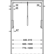 Wardrobe lift, Häfele Dresscode