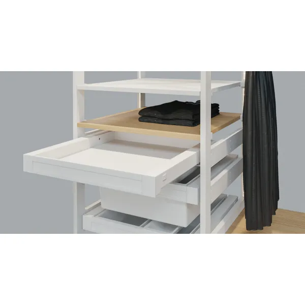 Drop-in shelf, Häfele Dresscode, steel
