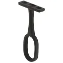 Rail centre support, For OVA wardrobe rail 30x15mm
