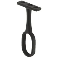 Rail centre support, For OVA wardrobe rail 30x15mm
