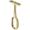 Rail centre support, For OVA wardrobe rail 30x15mm
