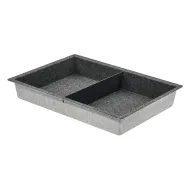 Box, hook-in element for Dresscode pull out frame, H104mm, W600mm, grey
