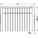 Pull-out trouser rack, Häfele Dresscode
