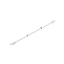 Trouser rack, for hooking into Dresscode pull out frame, L498mm, white