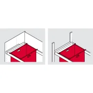 Laundry bag, for Häfele Dresscode pull out frame