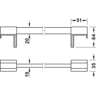 Shoe rack, For Häfele Dresscode pull out frame