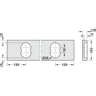Panel holder, Häfele Dresscode