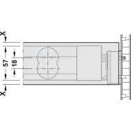 Panel holder, Häfele Dresscode