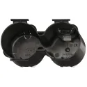 Contact protection box, Module, plastic, black