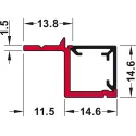 Profilis LED cokoliui L3000mm
