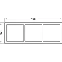 Cover frame, Module, plastic