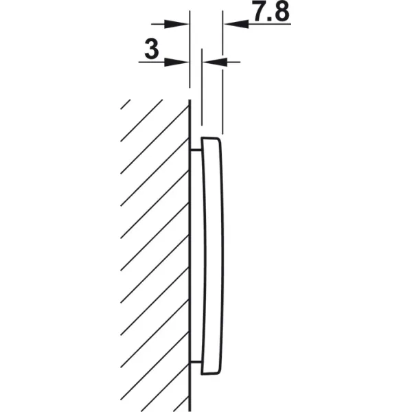 Modulis - jungiklis mechaninis, reguliuojamas, 1-10V, balta